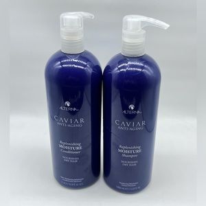 Alterna Caviar Anti-Aging Replenishing Moisture Shampoo & Conditioner 33.8 fl oz